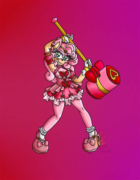 Amy Rose Magical Girl By Midnightfire1222 On Deviantart
