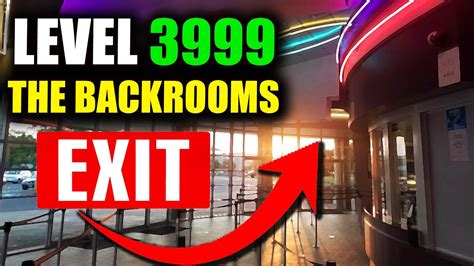 Level 3999 True Ending The Backrooms Youtube