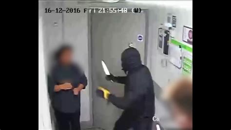 Shocking Cctv Footage Shows Armed Robbery In Brighton