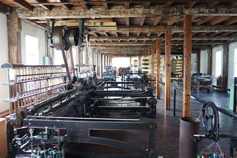 Slater Mill Cotton Manufacturing Exhibit Slater Mill Flickr
