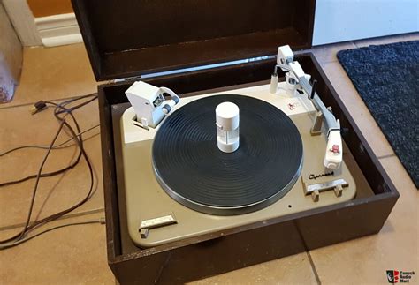 Vintage Garrard Turntable Dont Know A Lot About This Other Than It Is