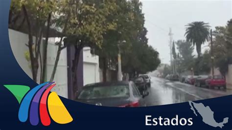 Cae Nieve En Saltillo Coahuila Noticias De Coahuila Youtube
