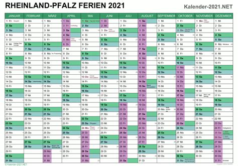 Keuze uit meer dan 2021 verschillende kalenders. FERIEN Rheinland-Pfalz 2021 - Ferienkalender & Übersicht