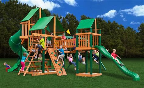 This not only show your kids what a creative and omnipotent parent they have, but also can provide. Backyard Playground and Swing Sets Ideas: Backyard Play ...