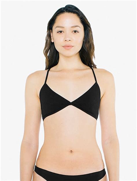 Choose between 9 different colors and 3 different sizes. Cotton Spandex Jersey Crossback Bra | Crossback bra ...