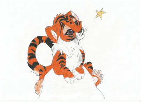 Baby Tiger By Hawk D Mika On Deviantart