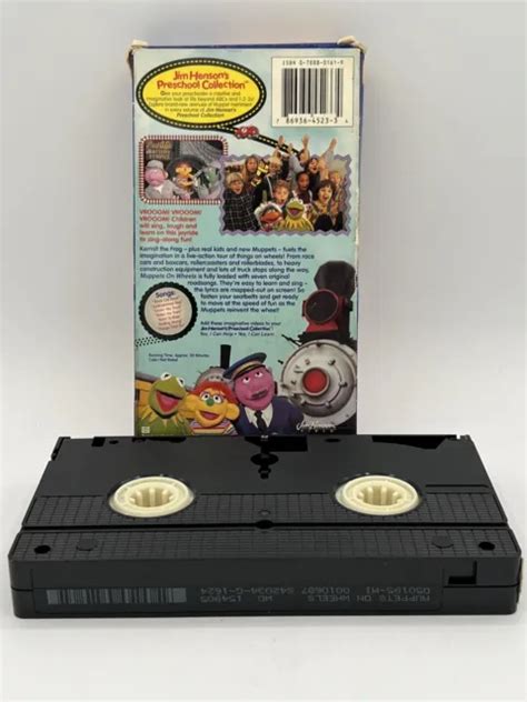 Muppets On Wheels Sing Along Fun Vhs 1995 Jim Hensons Preschool