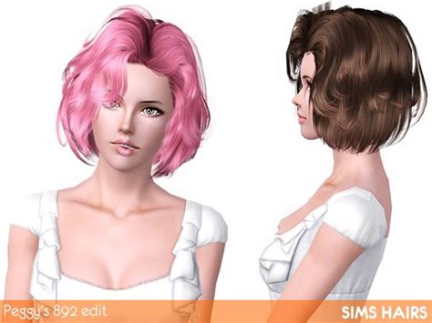 Pin By Susan Sedia On Sims Sims Hair Hair Styles Hairstyle