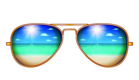 Creative Sunglasses Aviator Illustration Sunscreen Sun Glass Png On