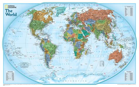 World Explorer Map By National Geographic Shop Mapworld