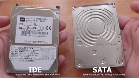 Ide Vs Sata Laptop Hard Disks 25 Inch Mechanical Youtube