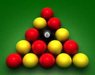 Eight ball can be played on pool tables of many different shapes and sizes. combinatorics - Setting up an English pool table ...