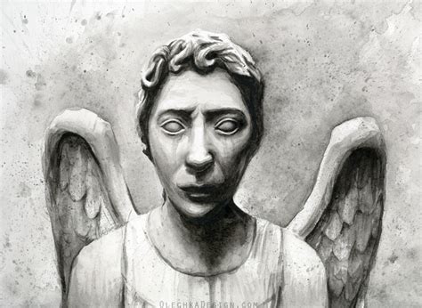 Weeping Angel Sketch At Explore Collection Of