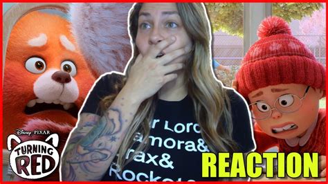 Turning Red Official Teaser Trailer Reaction Youtube