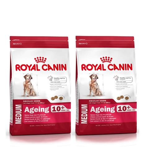 It is one of those premium pet brands in the world that caters to the different physiological needs of your pet cat and dog and offers the right blend of nutrition for them. Buy Royal Canin Dog Adult Medium Ageing 10+ 2x15kg