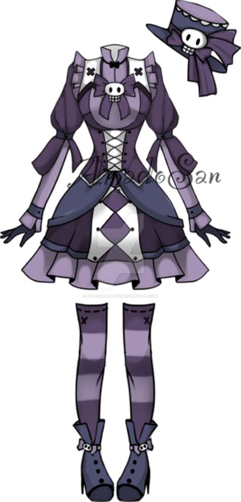 Gothic Victorian Outfit Adoptable Closed By As Adoptables