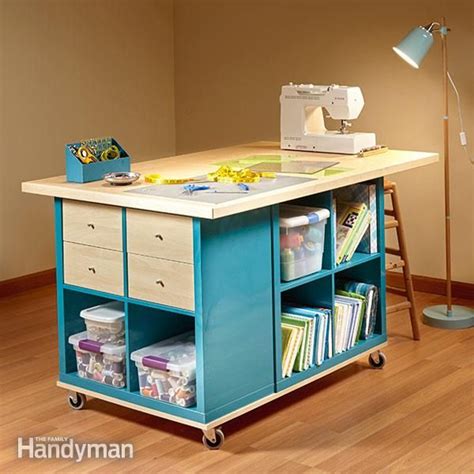 Take a tour of my craft room to get ideas for how to store and organize your craft supplies in a small space with ikea & michaels drawers and cubes. Ikea Kallax Hack: Craft Room Storage | Craft room tables ...