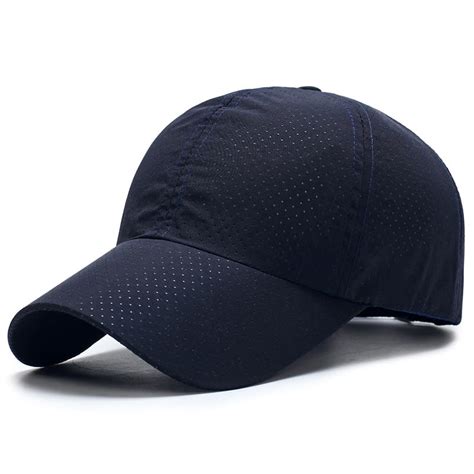 Summer Breathable Baseball Cap Thin Mesh Portable Quick Dry Sun Hat