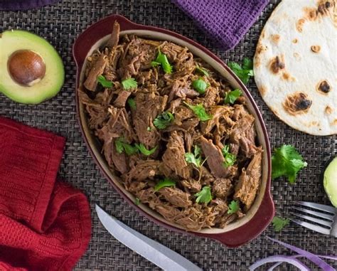 Slow Cooker Mexican Shredded Beef Fox Valley Foodie