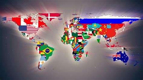 Flags Life Countries World Map Map 4k Wallpaper Hdwallpaper