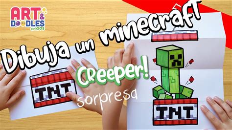 Como Dibujar Un Creeper Minecraft Como Dibujar Creeper Youtube