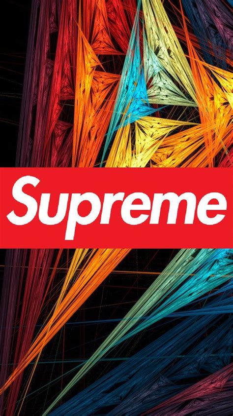 The Word Supreme Is Surrounded By Colorful Lines
