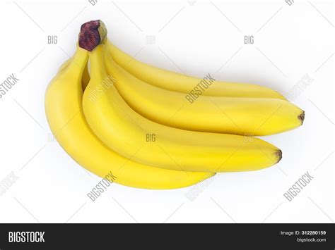 Isolated Bananas Image And Photo Free Trial Bigstock