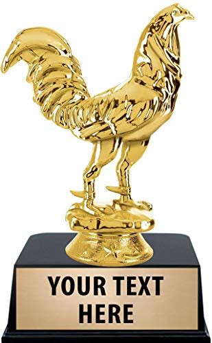 Buy Crown Awards Fighting Rooster Trophies With Custom Engraving 6