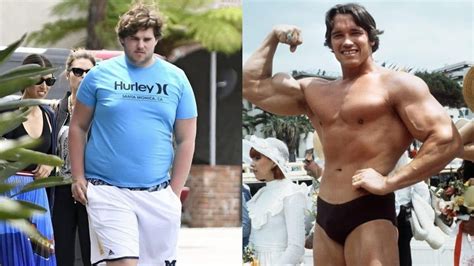 arnold schwarzenegger s 19 year old son christopher looks very different to his famous dad