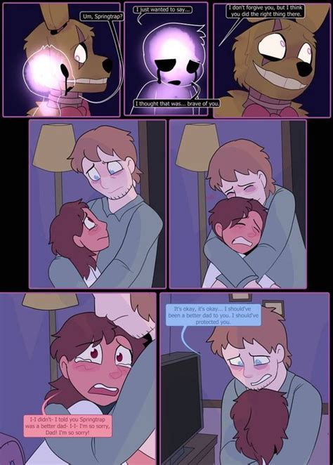 Springtrap And Deliah Page 169 Light Ending By Grawolfquinn Fnaf