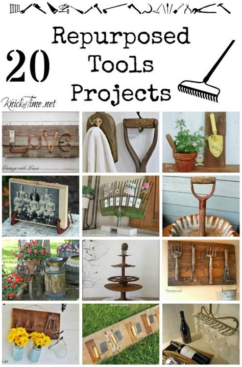 Repurposed Tools Projects Recycled Projects Recycled Crafts Diy And