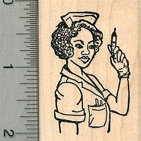 Doctor And Nurse Rubber Stamps Rubberhedgehog Rubber Stamps