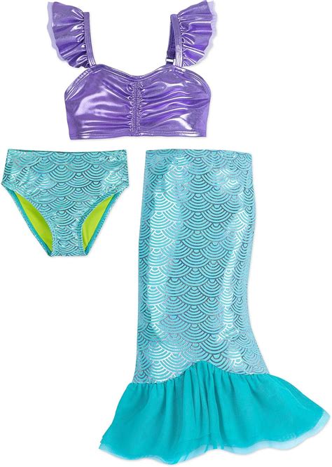 Swimwear Details About Disney Ariel The Little Mermaid 1pc Ladies