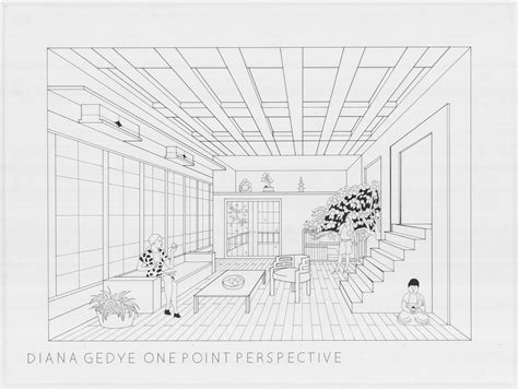 Creational Complex One Point Perspective