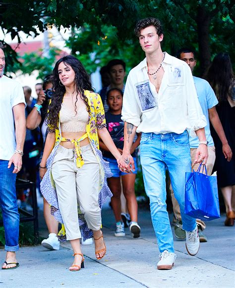 shawn mendes and camila cabello hold hands after coachella kiss hollywood life