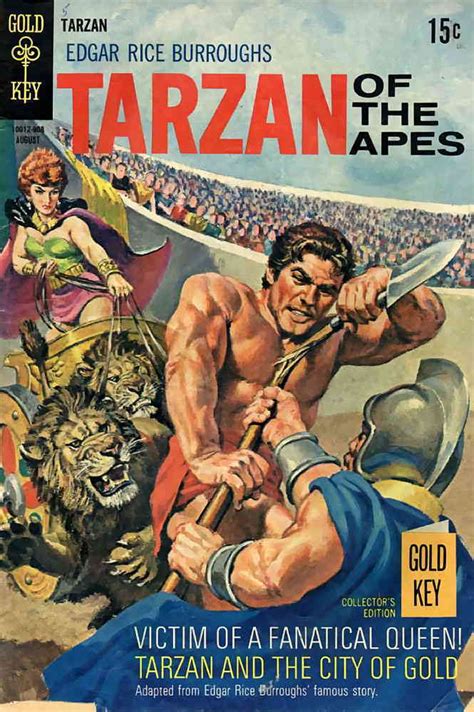 tarzan gold key 186 vg gold key low grade comic august 1969 of the apes comic books