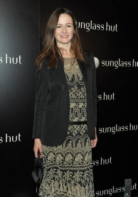 Emily Mortimer Opening Of The Fifth Avenue Sunglass Hut Flagship