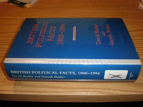 Buy British Political Facts 1900 1994 Book Online At Low Prices In