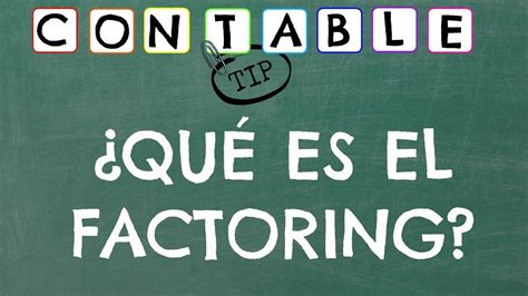 ¿quÉ Es El Factoring Youtube