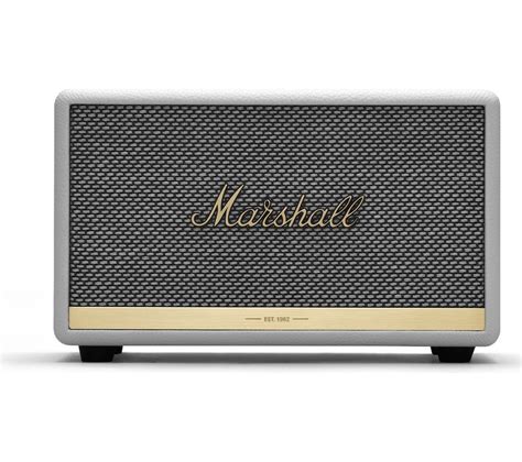 Aside from the acton ii i also have a standard bluetooth bose soundlink mini portable speaker that for the most part sat on my bookshelf unused. MARSHALL Acton II Bluetooth Speaker - White Fast Delivery ...