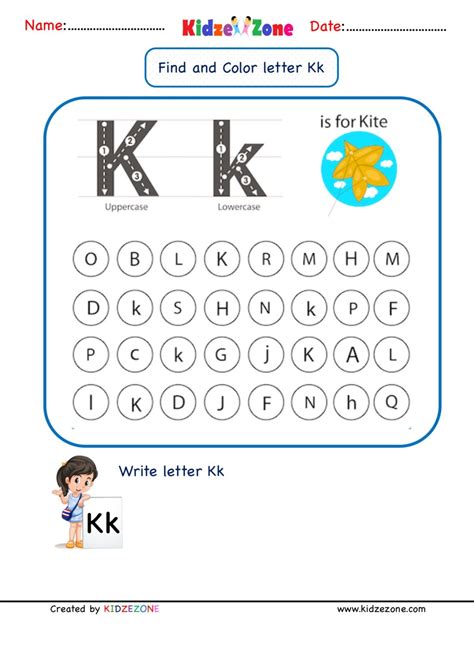 15 Learning The Letter K Worksheets Kittybabylovecom Letter K