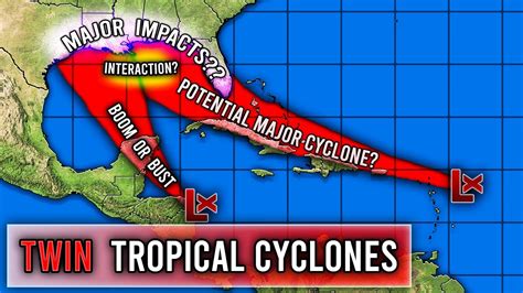 Twin Tropical Cyclones To Hit The United States Youtube
