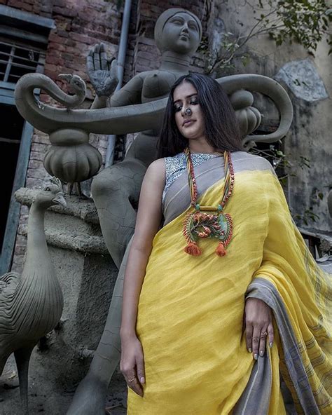Sandeep Rohin On Instagram Pic Courtesy Bijaya Datta Khadi Cotton Cottonsaree
