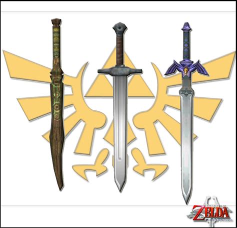 twilight princess swords by silver hero on deviantart