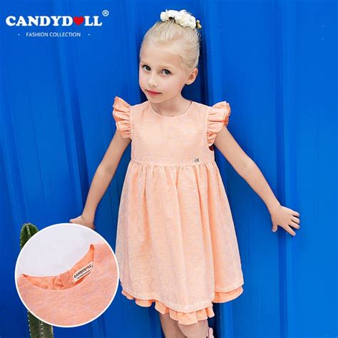Candydoll 2017 Children Girls Dresses Europenandamerican Style Summer