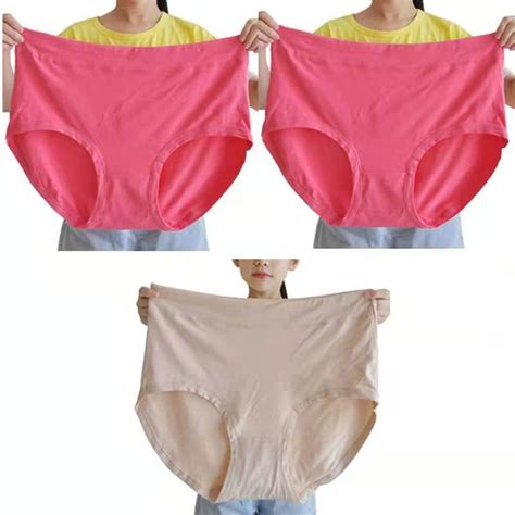 Grandma Underwear 100kg Heavy Woman Panties Fat Girl Underwear Lingerie Sleepwear Size Underwear