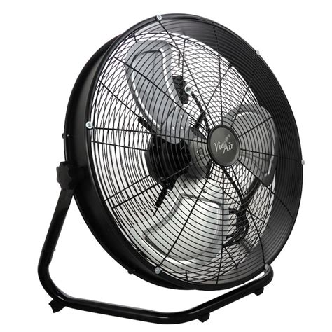 Vie Air 23 In 3 Speed Indoor Black Box In The Portable Fans Department