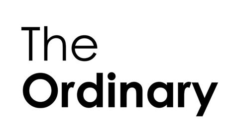 Pin By Mina Jamshidpour On Skincare The Ordinary Logo Logo Ordinary