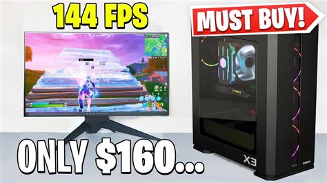 Cheapest 144 Fps Budget Gaming Pc For 160 Fortnite Pc Build Amazon