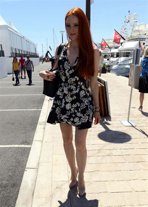 Barbara Meier In Mini Dress Out In Cannes Gotceleb